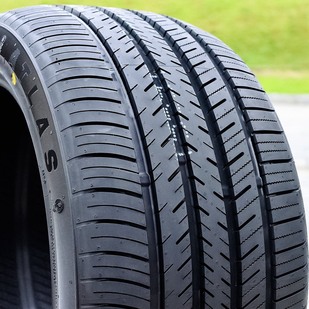 Set of 4 (FOUR) Atlas Force UHP 245/45R20 ZR 103Y XL A/S High Performance All Season Tires Fits: 2005-10 Chrysler 300 C SRT8, 2006-10 Dodge Charger SRT8