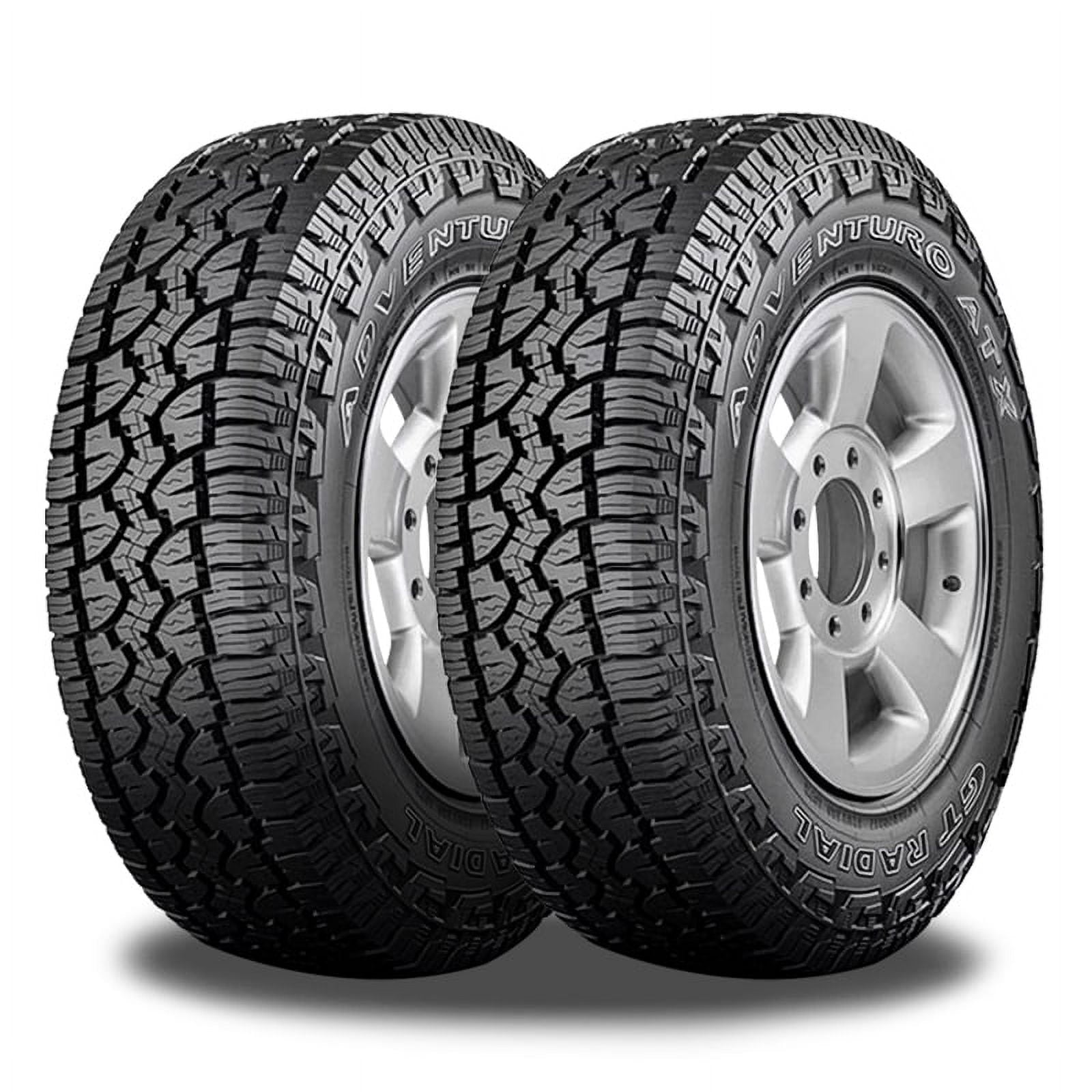 2 GT Radial Adventuro ATX OWL 275/70R18 125S All Terrain+Snow Certified & 10 PLY AS161 / 275/70/18 / 2757018