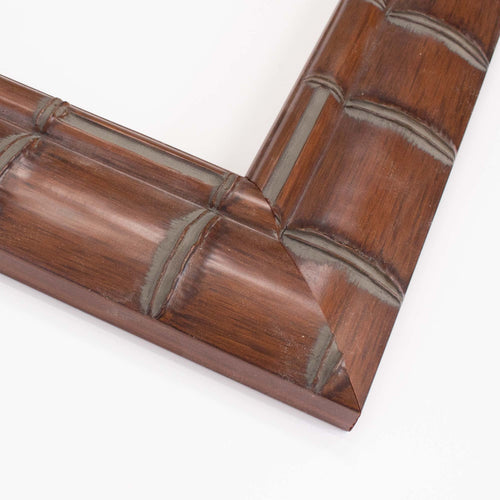 40x28 Bronze Brown Real Wood Picture Frame Width 1.25 inches | Interior Frame Depth 0.75 inches |