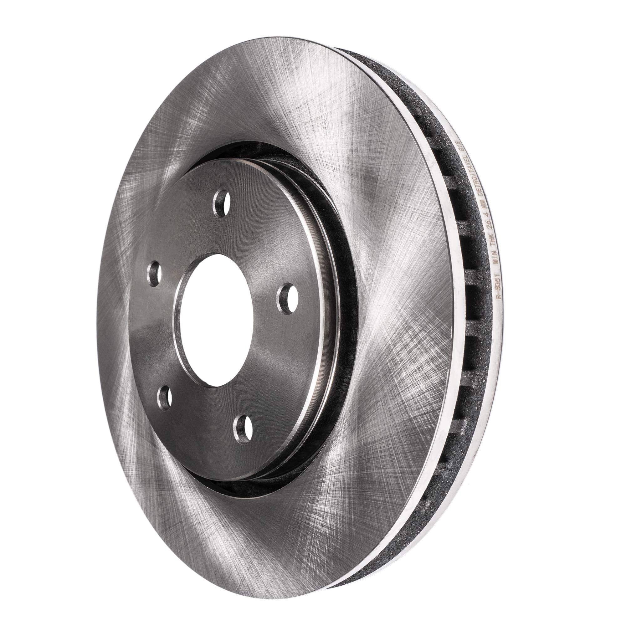 Detroit Axle - Front Brake Kit for 2004-2013 Mazda 3, 2006-2015 Mazda 5, 2005 2007 2008 2009 2010 2011 2012 2014 Brake Rotors Ceramic Pads Replacement: 11.81 inch Rotors