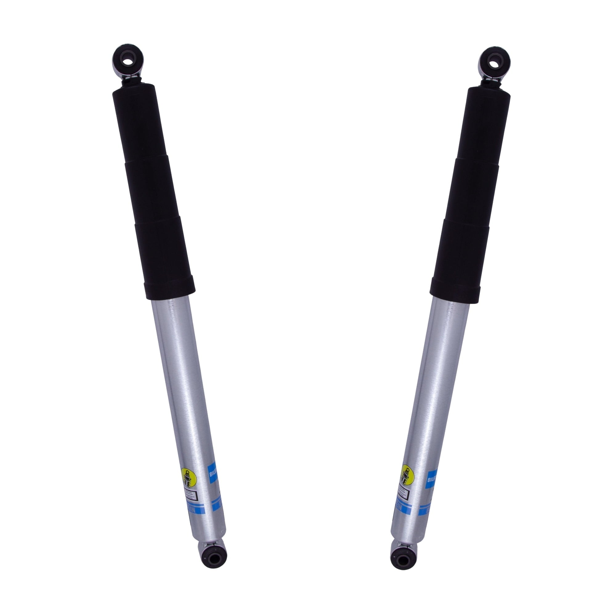 Bilstein Set of Front and Rear B8 5100 Series Shocks with Steering Stabilizer Compatible with 2011-2016 Silverado / Sierra 2500 / 3500 HD with 1.5 Front & 0-1 Rear Lift