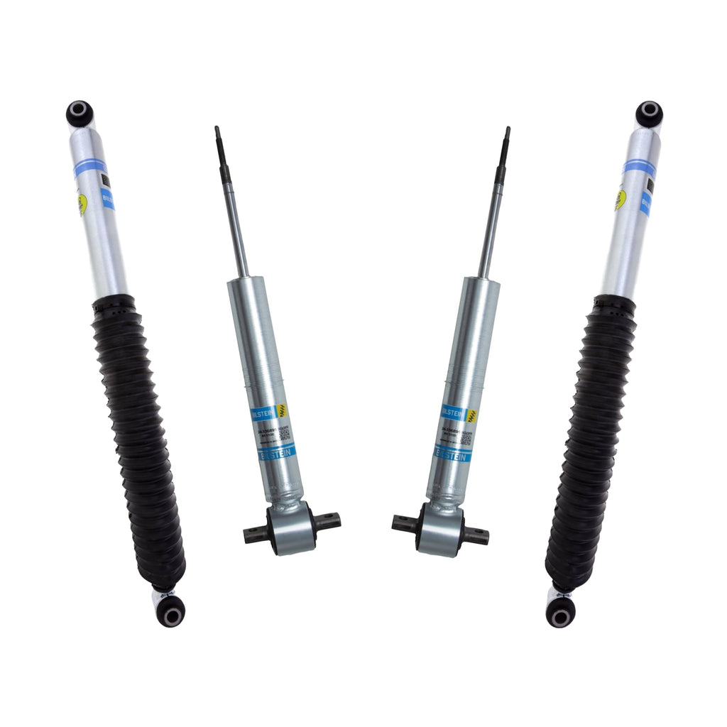 Bilstein Set of Front and Rear B8 5100 Series Shocks Compatible with 2014-2018 Silverado/Sierra 1500 with 0-1 Rear Lift | Provides 0-1.85 Front Lift