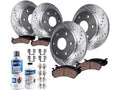 Front and Rear Brake Pad and Rotor Kit - Compatible with 2007 - 2014 Nissan Armada 2008 2009 2010 2011 2012 2013