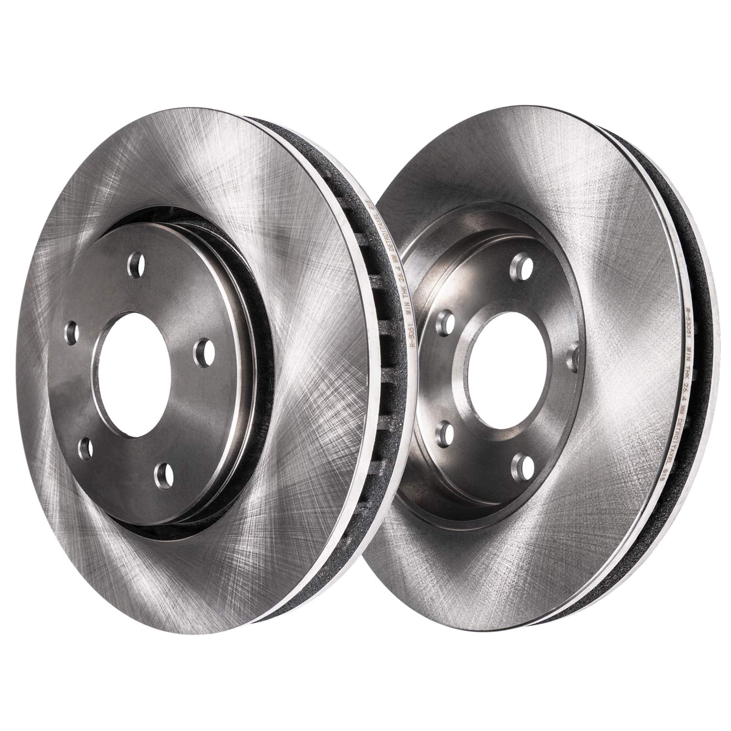 Detroit Axle - Rear Brake Kit for 2011-2025 Dodge Durango 2011-2021 Jeep Grand Cherokee, Disc Brake Rotors Ceramic Brake Pads: 12.99 VENTED Rear Rotors