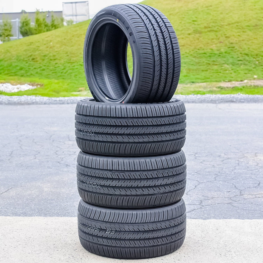 Set of 4 (FOUR) Atlas Force UHP 245/55R19 103V A/S Performance Tires Fits: 2014-18 Toyota Highlander Hybrid XLE, 2019 Toyota Highlander Hybrid Limited Platinum