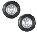 eCustomrim 2-Pack Trailer Tire Rim ST185/80D13 Load C 13 Inch 5 Lug Galvanized Wheel